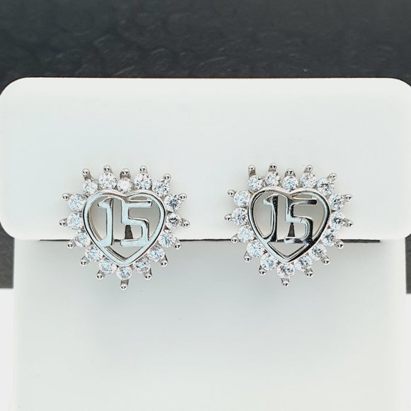 OFFER ACCEPT✅ Jewelry - "925 sterling silver luxury CZ earrings for women/girls, Best for gift, RJUS2202